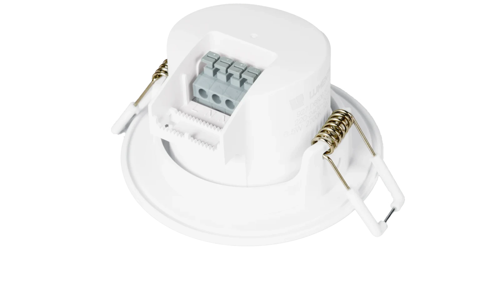 LED Inbouwspot Wit , 6500K Koud Wit, Rond, IP65
