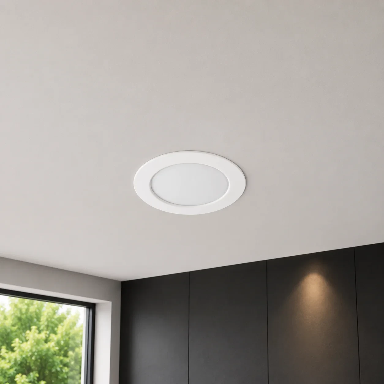 LED Inbouwspot Wit , 6500K Koud Wit, Rond, IP65
