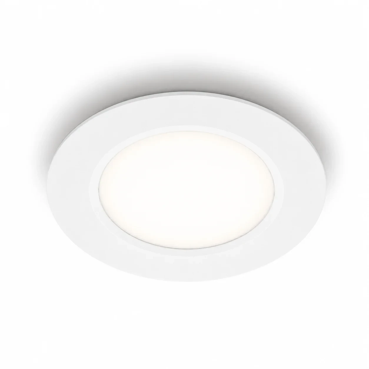 Set van 3 LED Inbouwspots, CCT, Rond, Wit, IP65