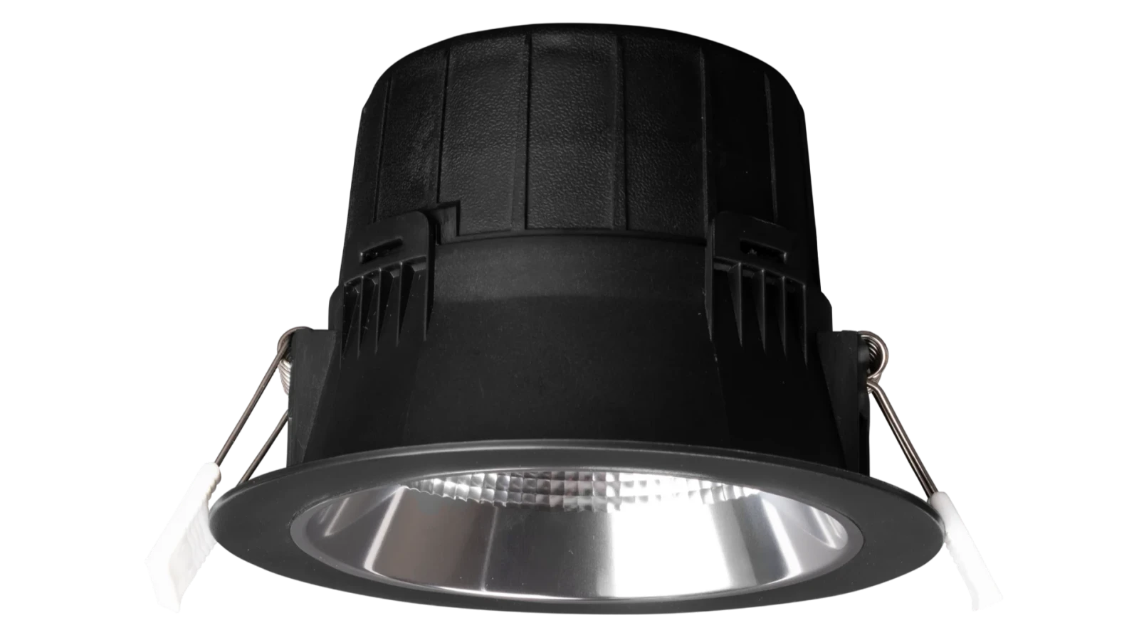 LED Inbouw Downlight, 6–9W, 2700K/3000K/4000K, Dimbaar, Rond, IP54, Zwart, Aluminium Reflector