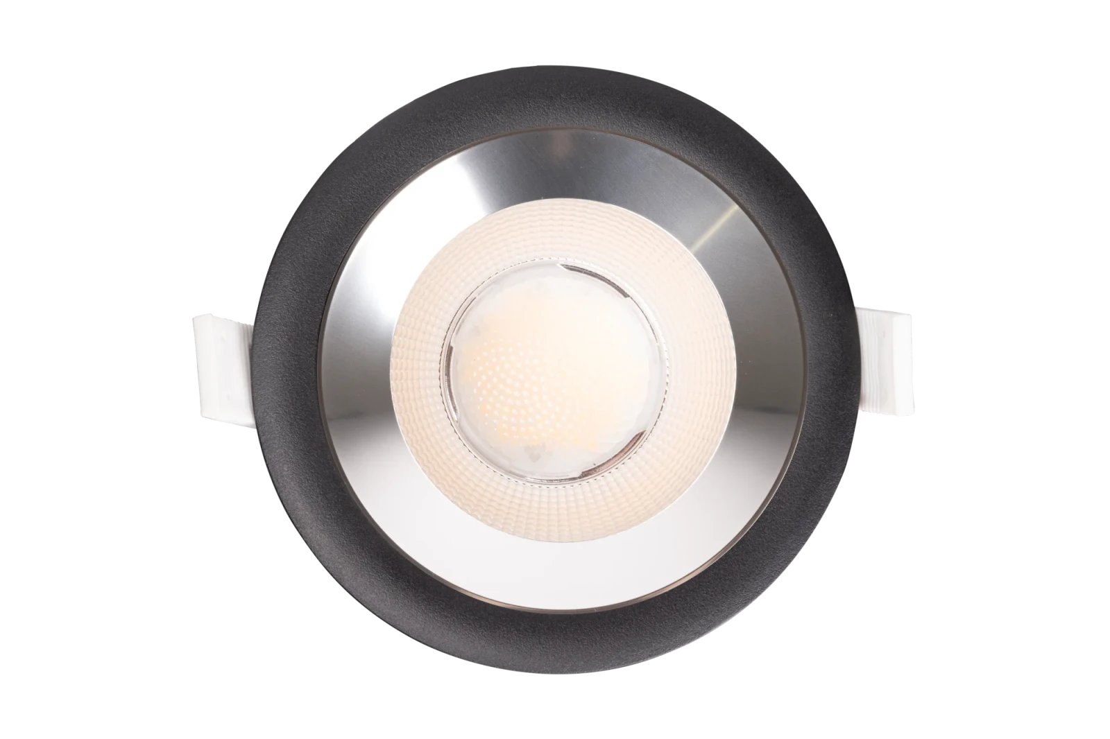 LED Inbouw Downlight, 6–9W, 2700K/3000K/4000K, Dimbaar, Rond, IP54, Zwart, Aluminium Reflector