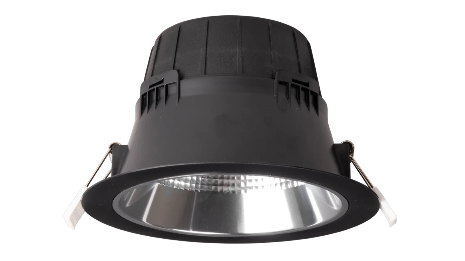 LED Inbouw Downlight, 9–12W, 2700K/3000K/4000K, Dimbaar, Rond, IP54, Zwart, Aluminium Reflector