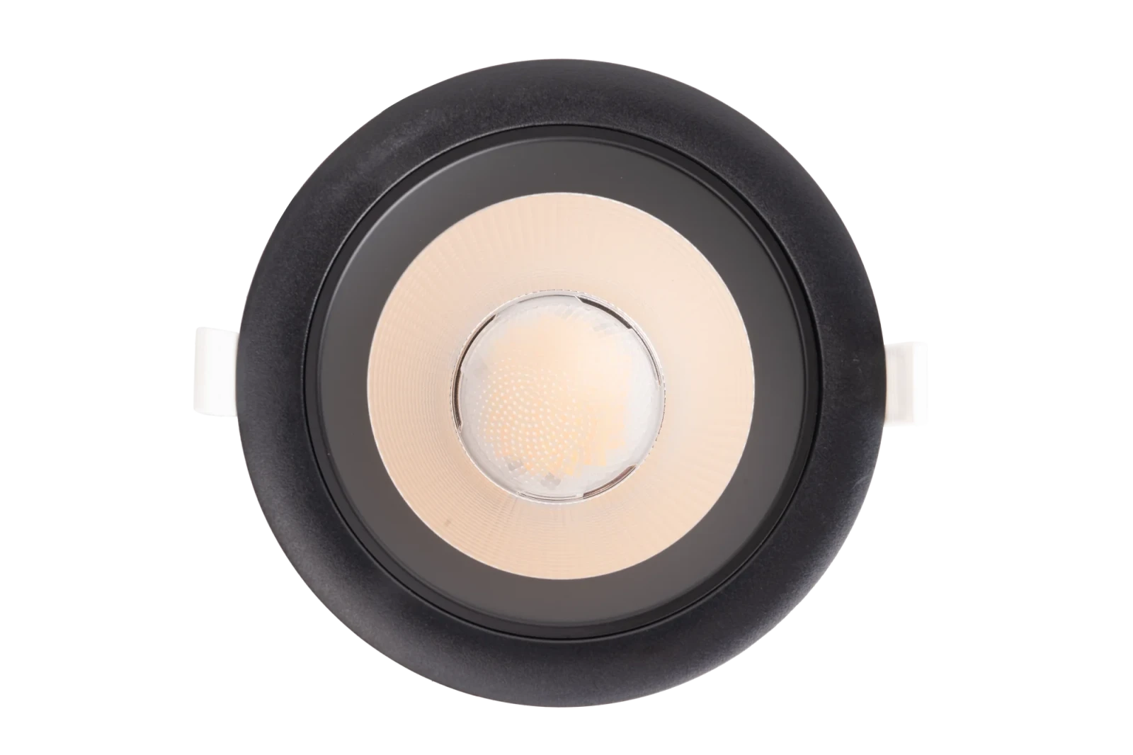 LED Inbouw Downlight, 9–12W, 2700K/3000K/4000K, Dimbaar, Rond, IP54, Zwart, Aluminium Reflector