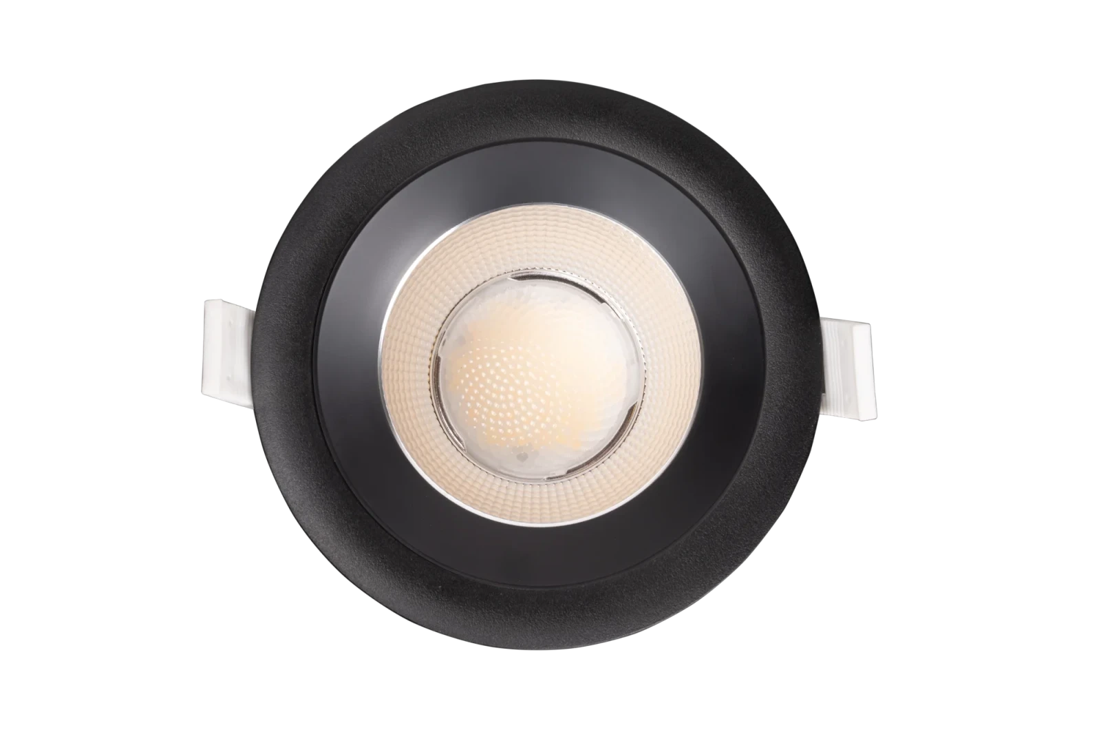 LED Downlight, 15–21W, 2700K/3000K/4000K, Dimbaar, Ø150mm, Zwart
