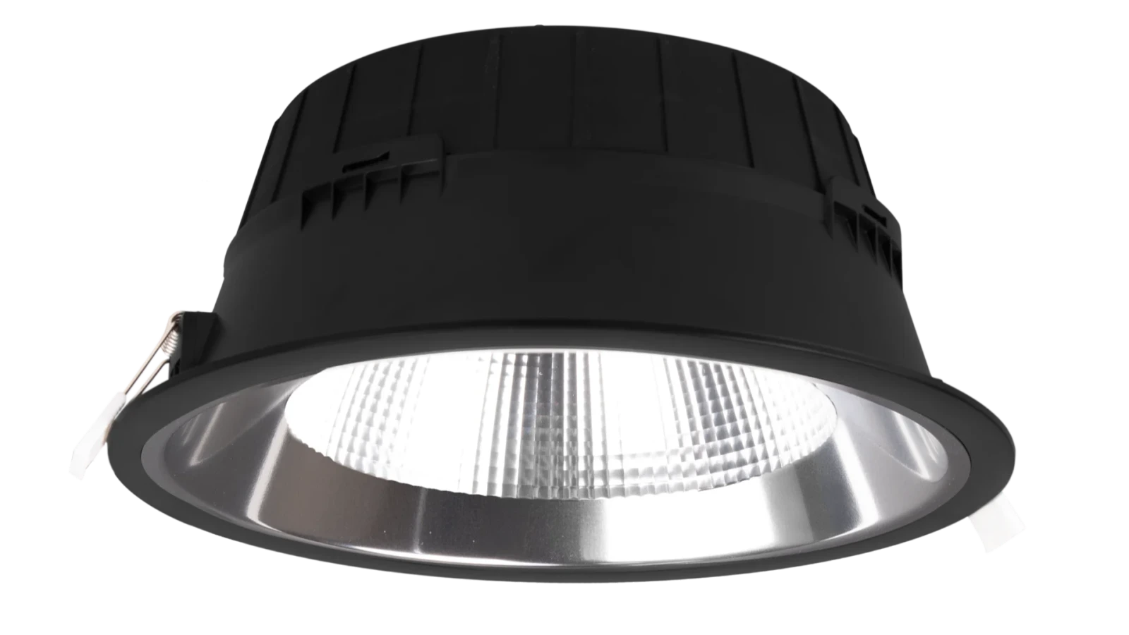 LED Downlight, 19–22–25W, CCT, Rond, IP54, Dimbaar, Zwart