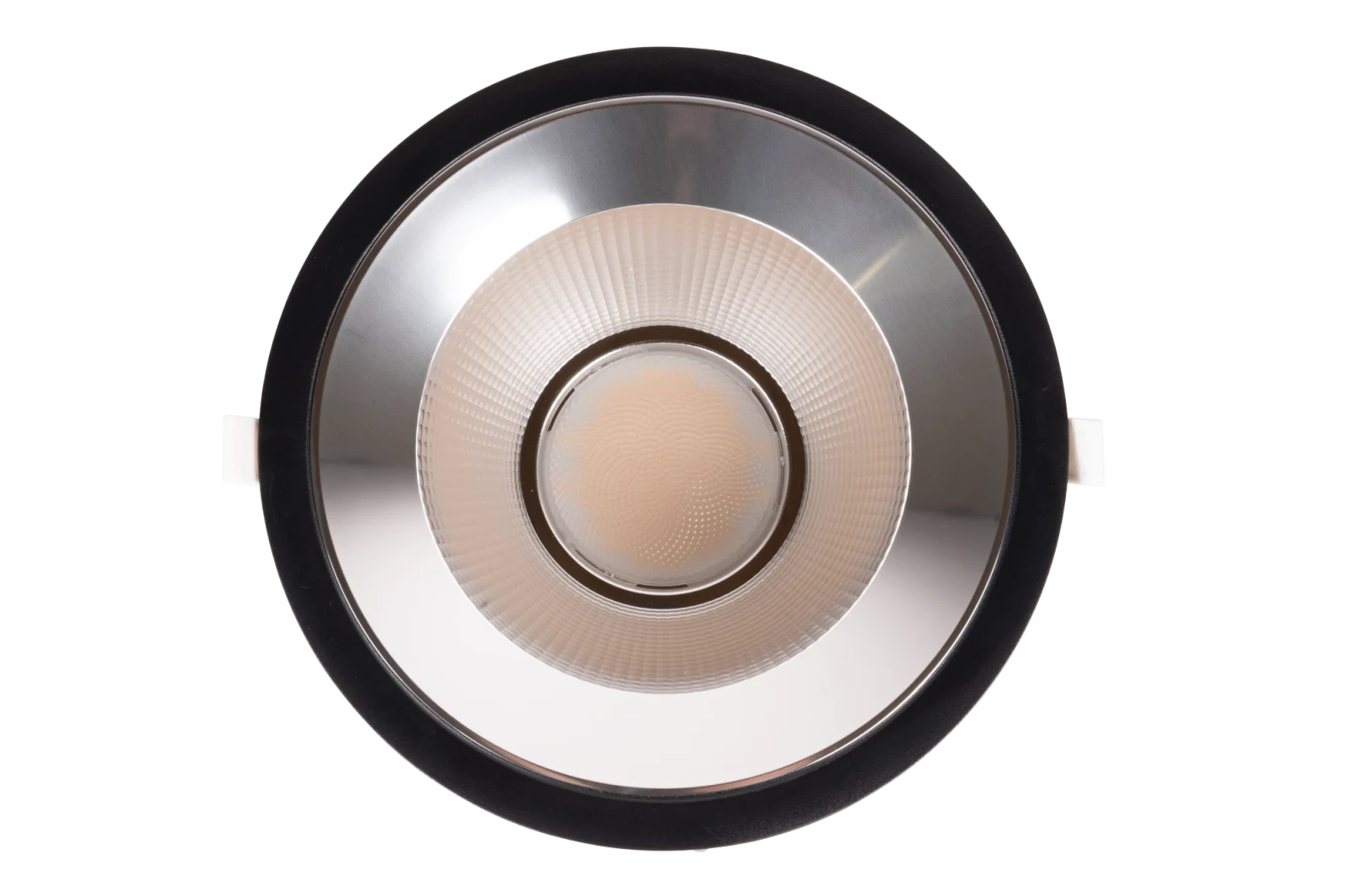 LED Downlight, 19–22–25W, CCT, Rond, IP54, Dimbaar, Zwart