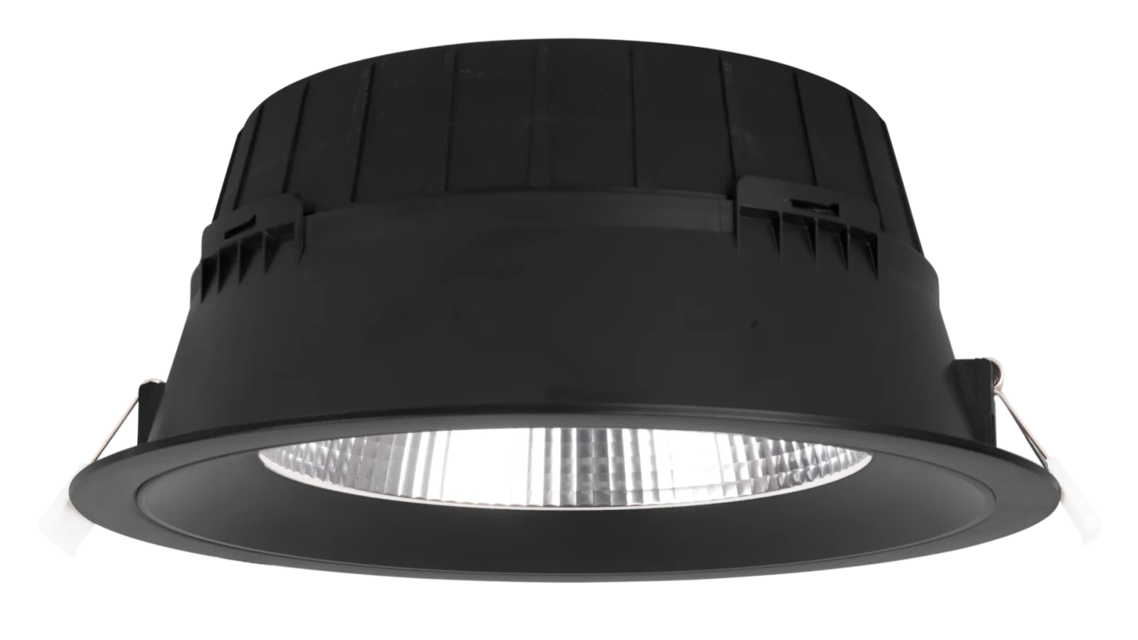 LED Downlight, 19–22–25W, CCT, Rond, IP54, Dimbaar, Zwart