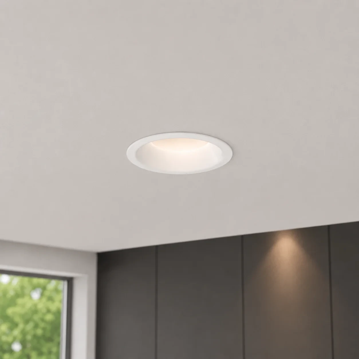 LED Downlight, 21W, 4000K Neutraal Wit, Rond, IP20, Wit