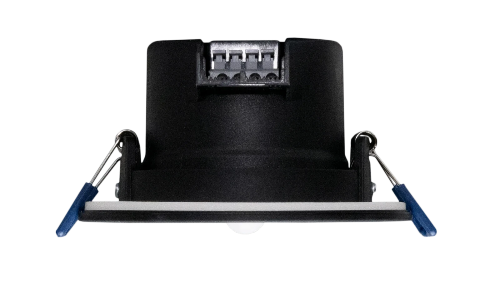 LED Inbouwspot met Bewegingssensor, 8W, 3000K/4000K/6500K, Rond, IP54, Zwart