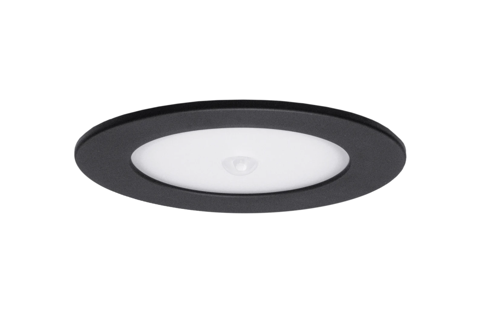 LED Inbouwspot met Bewegingssensor, 8W, 3000K/4000K/6500K, Rond, IP54, Zwart