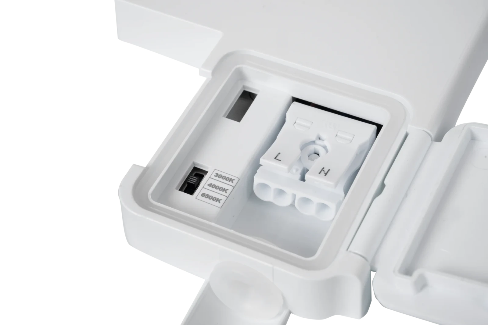 LED Wand- en Plafondarmatuur, 18W, 3CCT, 3000K/4000K/6000K, 1820lm, IP20, Wit