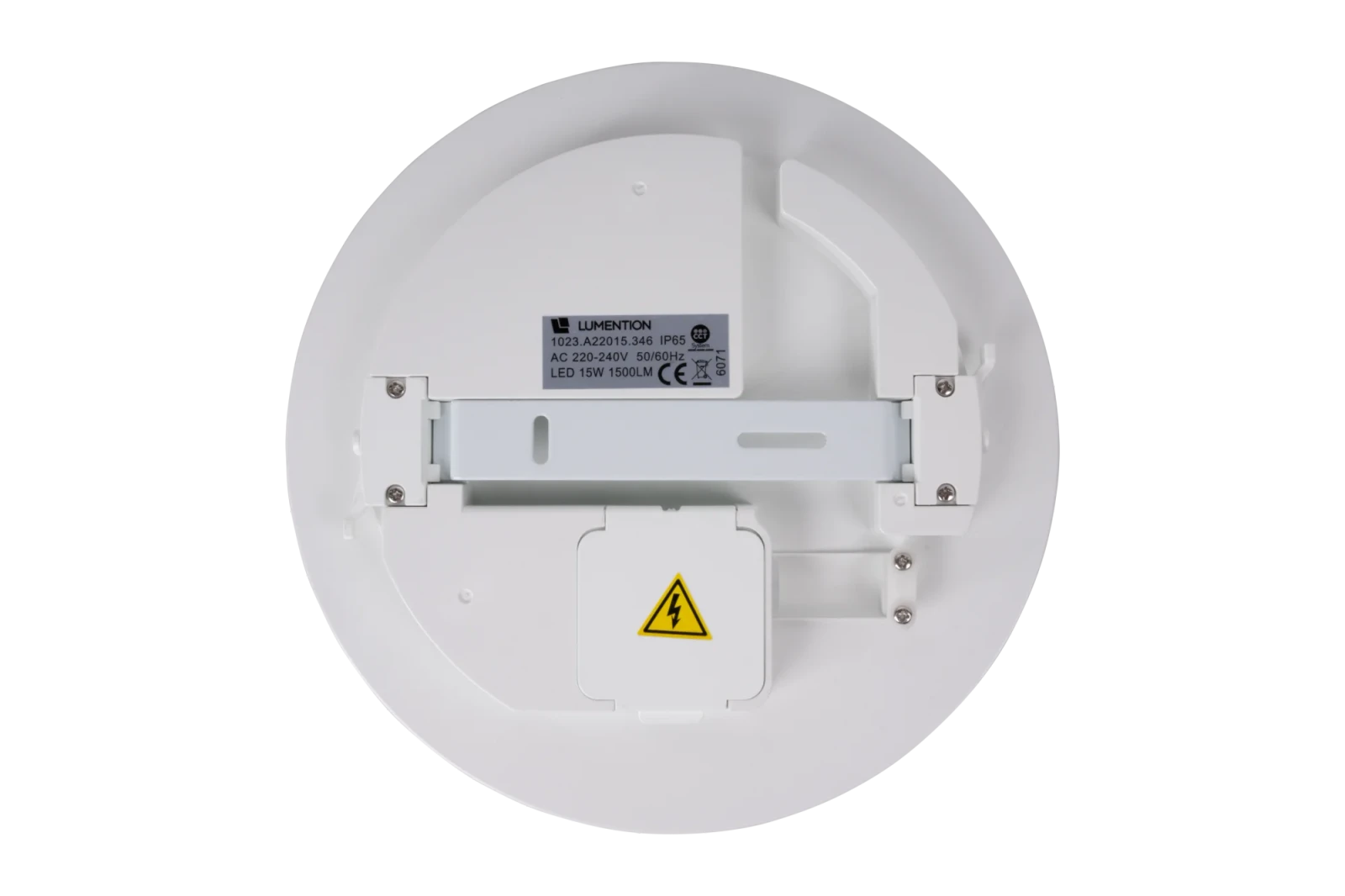 LED Wand- en Plafondarmatuur, 15W, 3CCT, 3000K/4000K/6000K, 1500lm, IP54, Wit