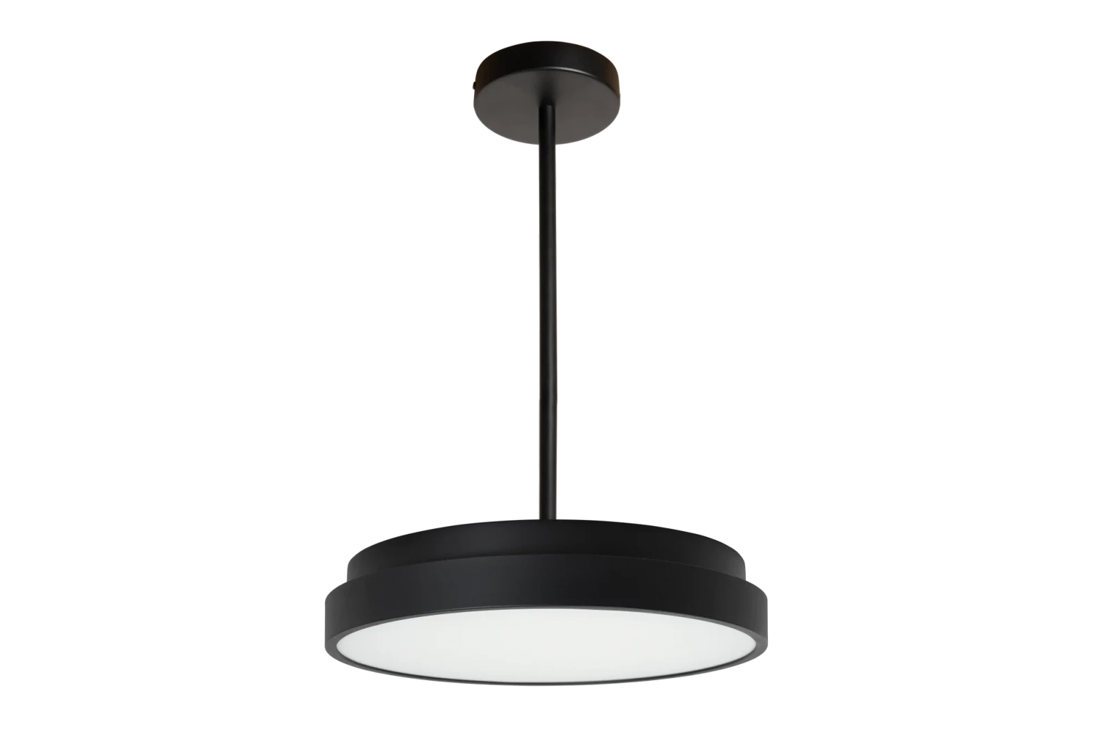 LED Wand- en Plafondarmatuur, 17–21W Instelbaar, 3000K/4000K, Dimbaar, IP44, Zwart