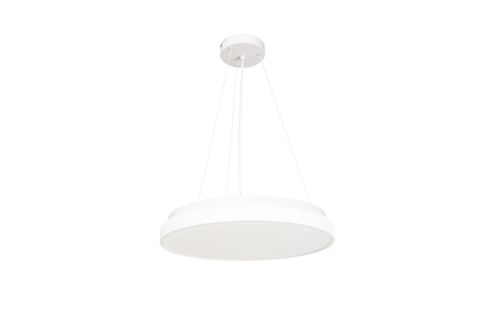 LED Wand- en Plafondarmatuur, 21–30W Instelbaar, 3000K/4000K, Dimbaar, IP44, Wit