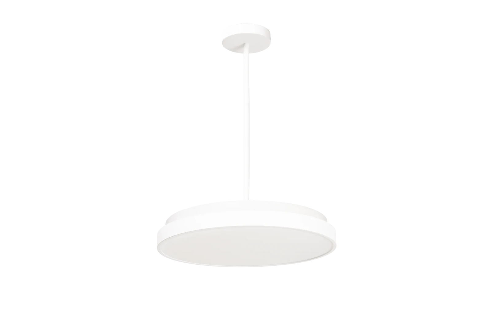 LED Wand- en Plafondarmatuur, 21–30W Instelbaar, 3000K/4000K, Dimbaar, IP44, Wit