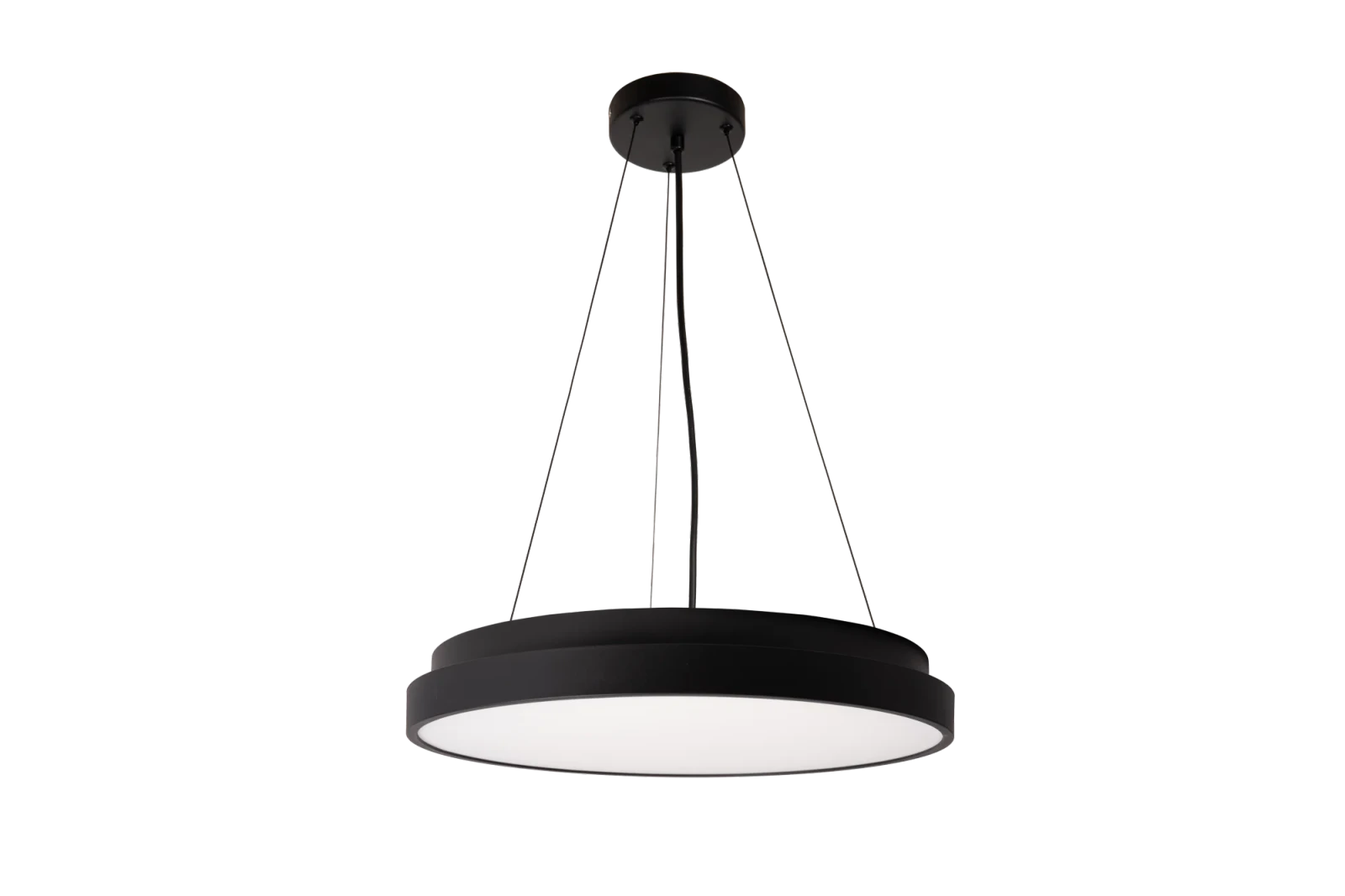 LED Wand- en Plafondarmatuur, 21–30W Instelbaar, Sensor, 3000K/4000K, IP44, Zwart