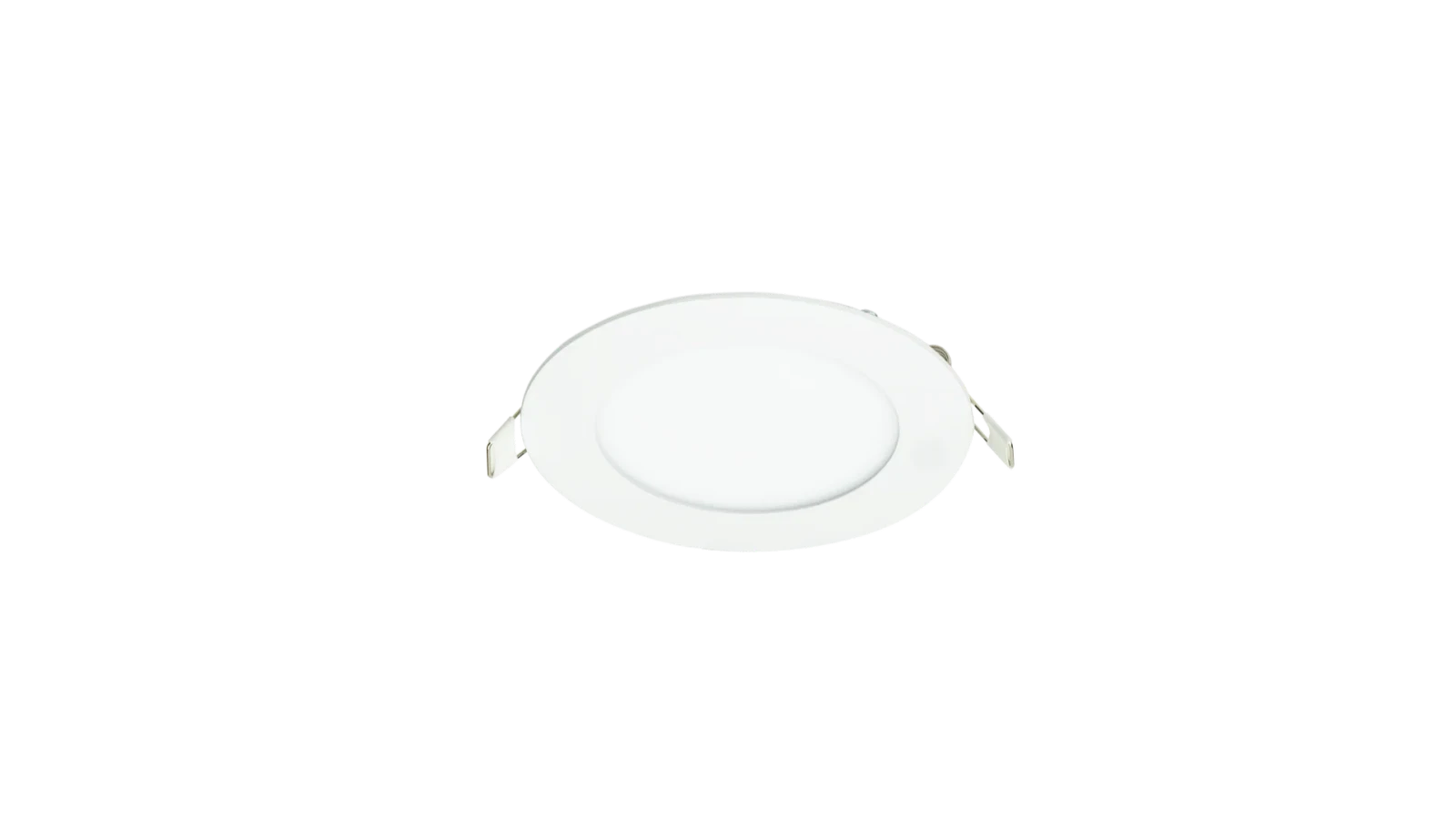 LED Slim Paneel, 6W, 3CCT, Rond, IP20, Wit