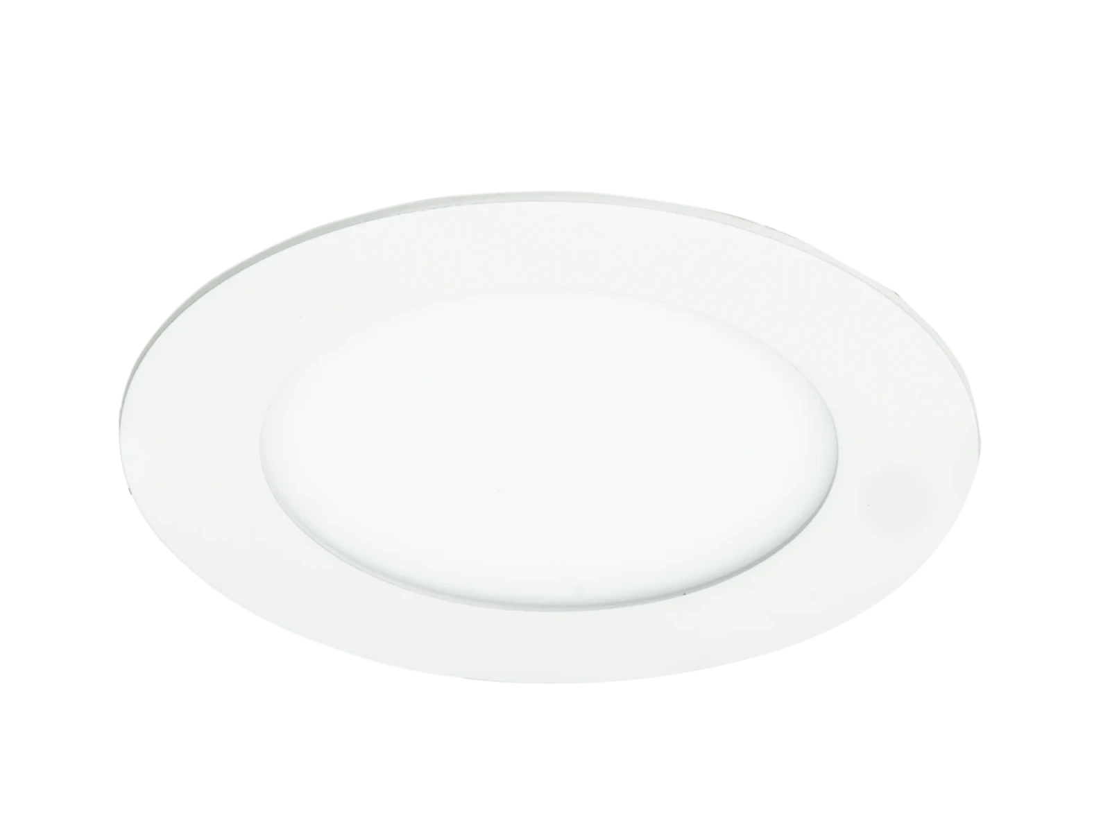 LED Slim Paneel, 6W, 3CCT, Rond, IP20, Wit