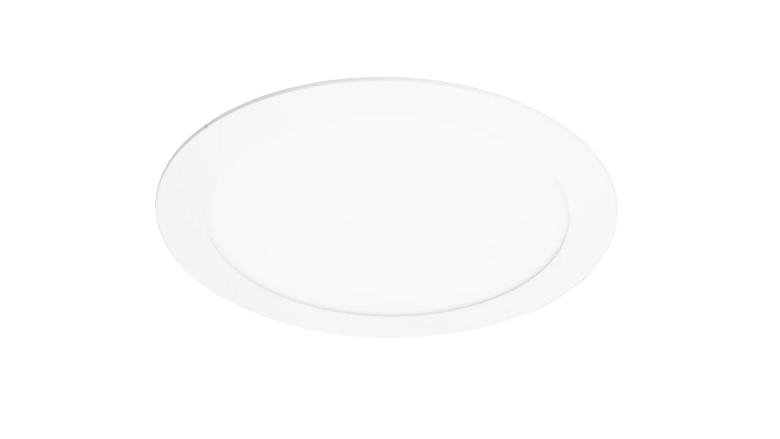 LED Slim Paneel, 18W, 3CCT, Rond, IP20, Wit