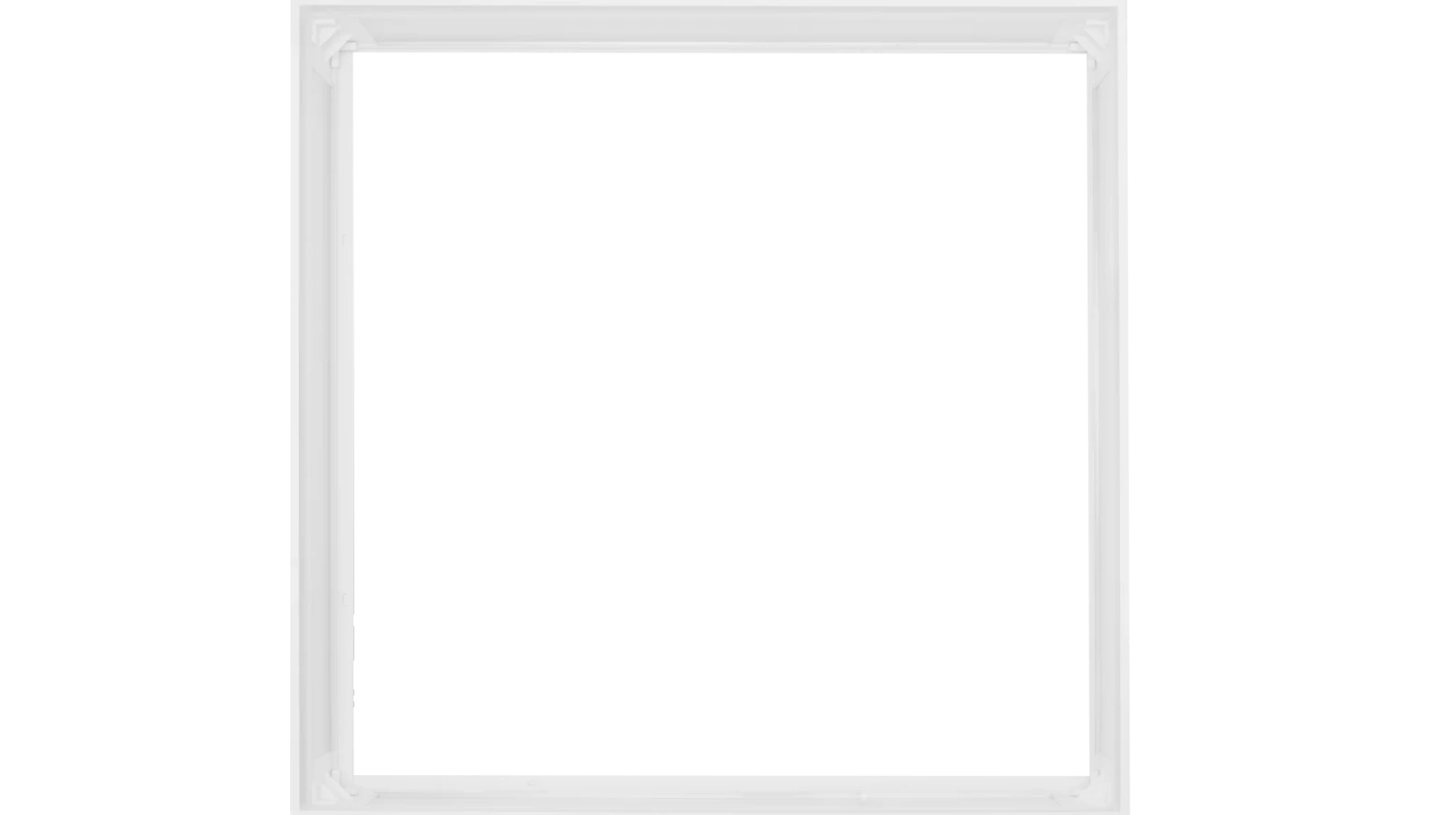 Opbouw Clickframe, 60x60cm, voor Back-Lit LED Paneel