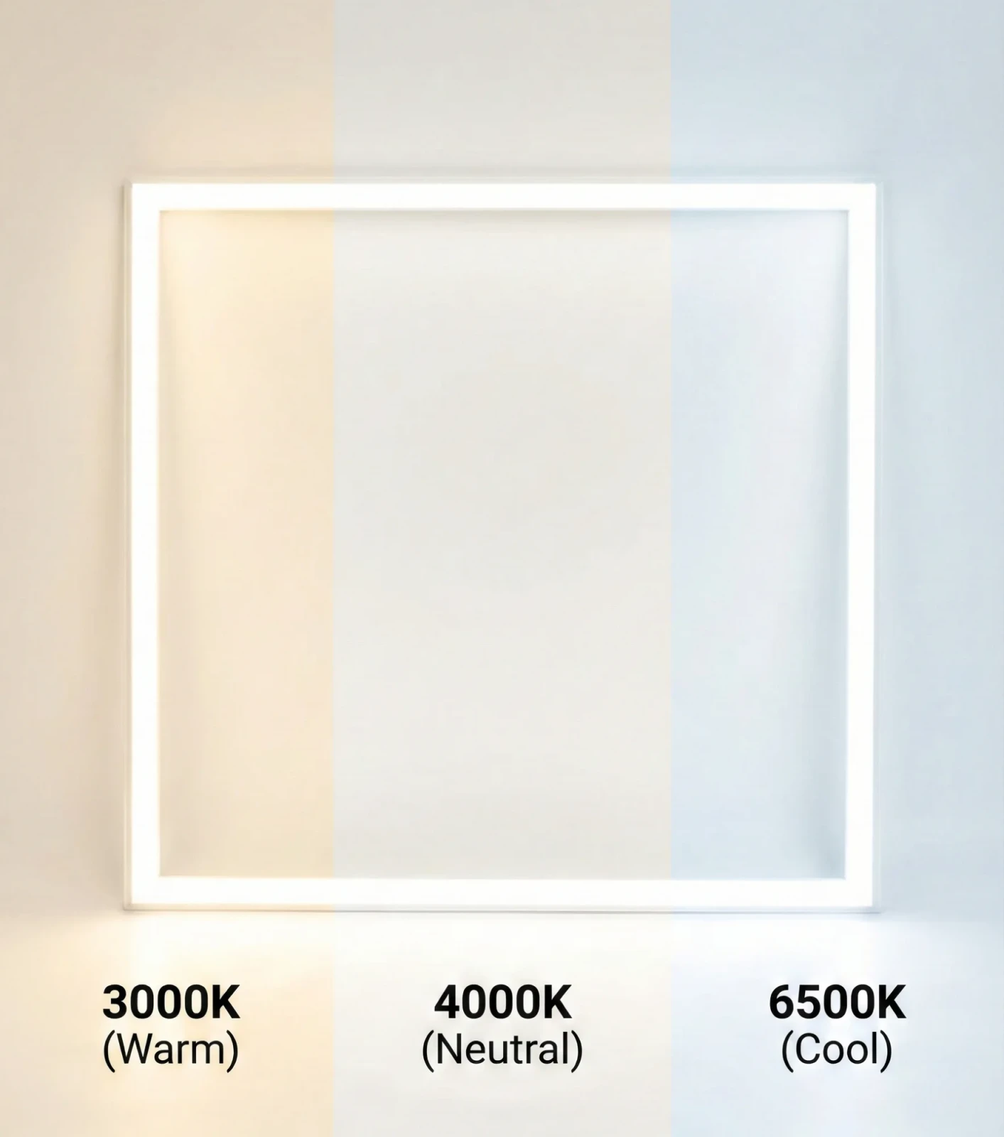 LED Paneel, 32W, CCT, 60x60cm, Philips Driver