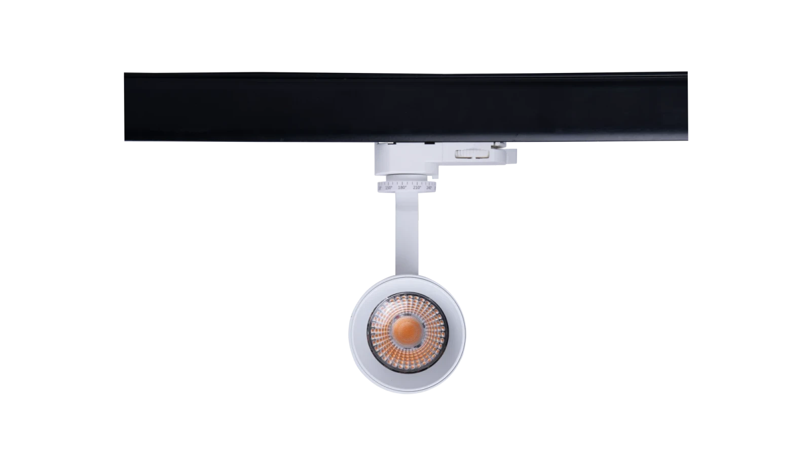 LED Trackspot, 15W, 2700K Warm Wit, Dimbaar, Wit, Goud