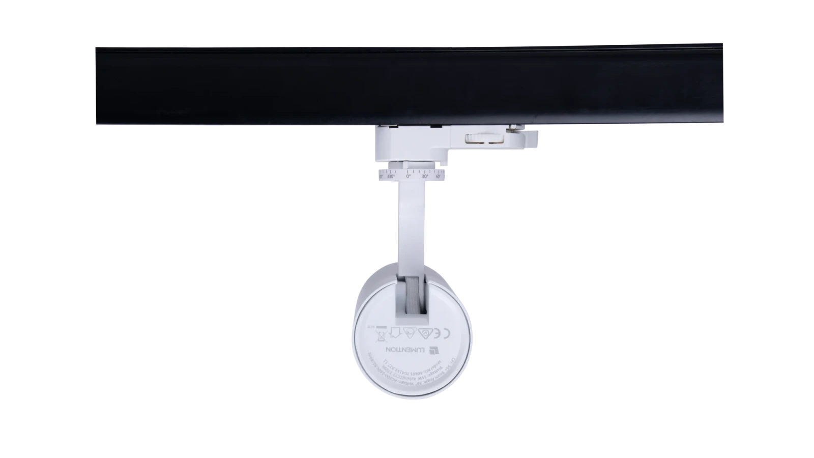 LED Trackspot, 15W, 2700K Warm Wit, Dimbaar, Wit, Goud