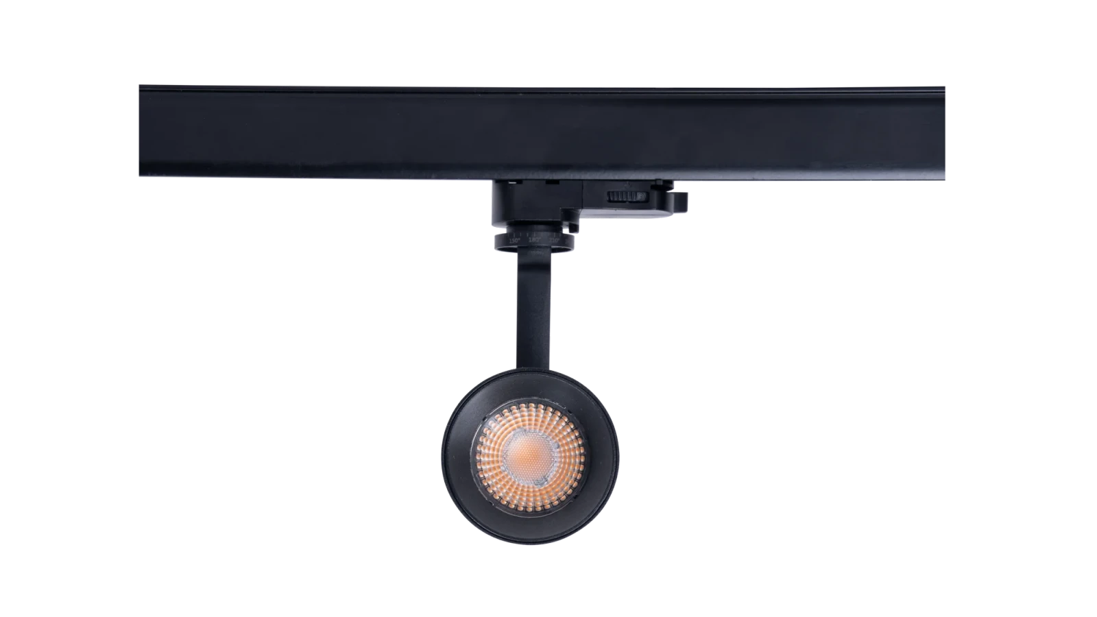LED Trackspot, 25W, 2700K Warm Wit, Dimbaar, Zwart