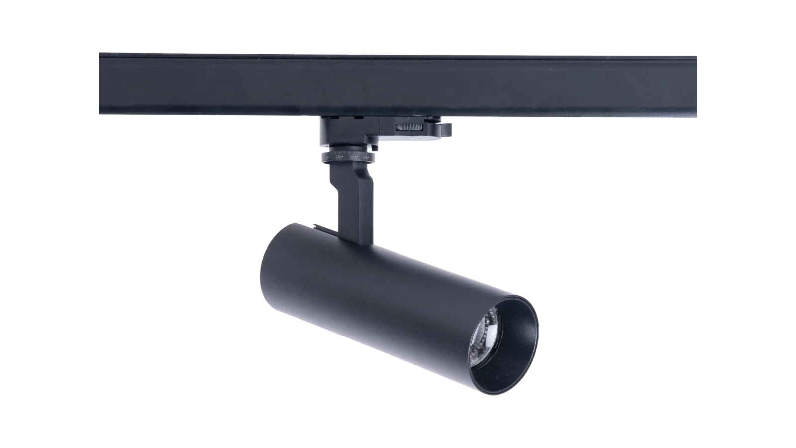 LED Trackspot, 25W, 3000K Warm Wit, Dimbaar, Zwart