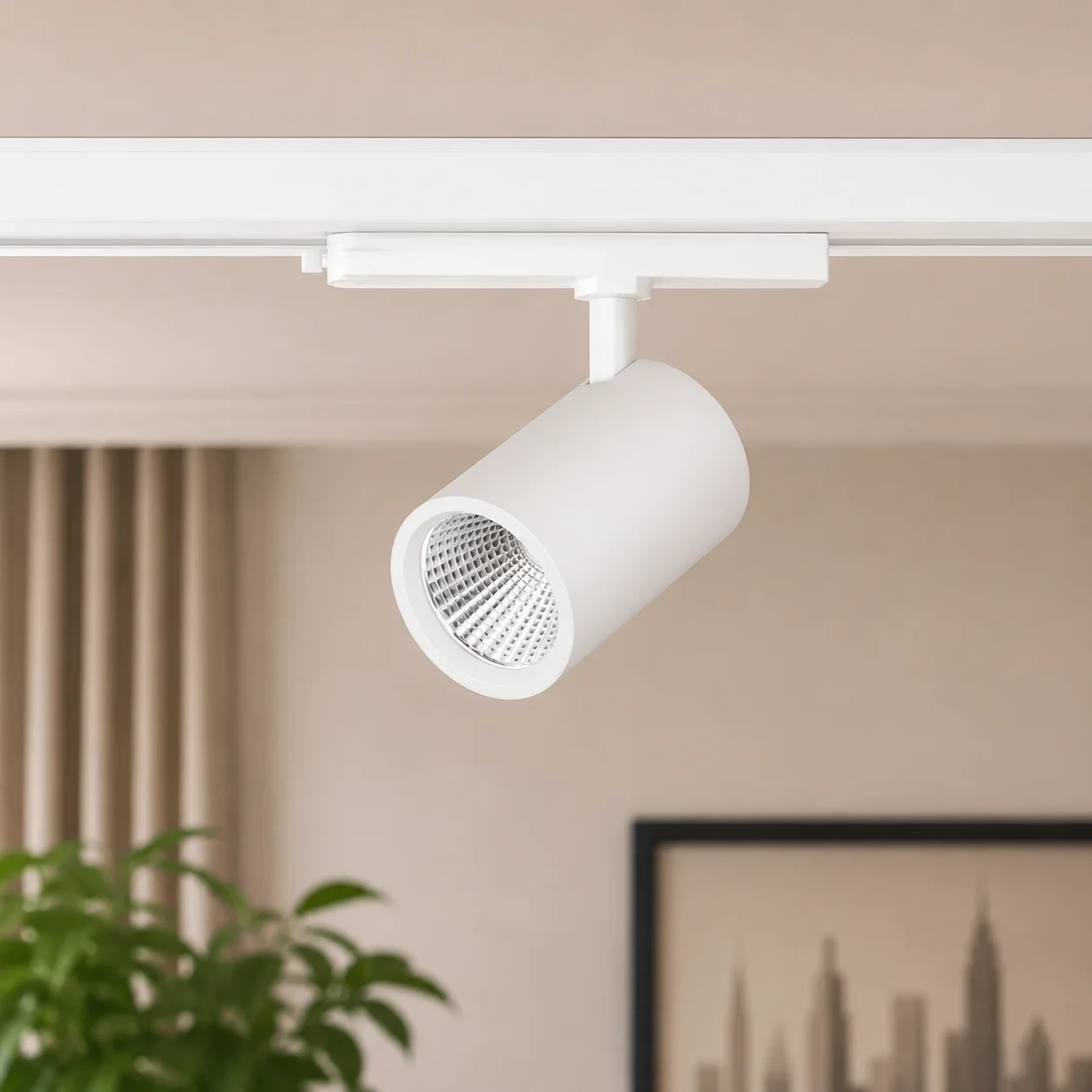 LED Trackspot, 32W, 3000K Warm Wit, Wit