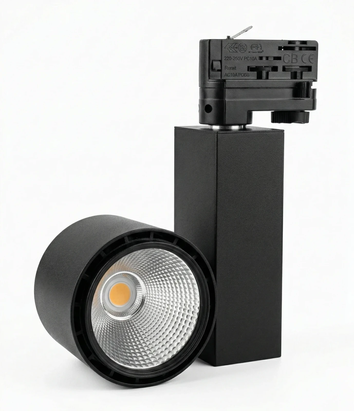 LED Trackspot, 30W, 4000K Neutraal Wit, Zwart