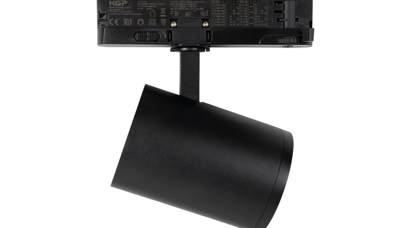 LED Trackspot, 35W, 3CCT, Zwart