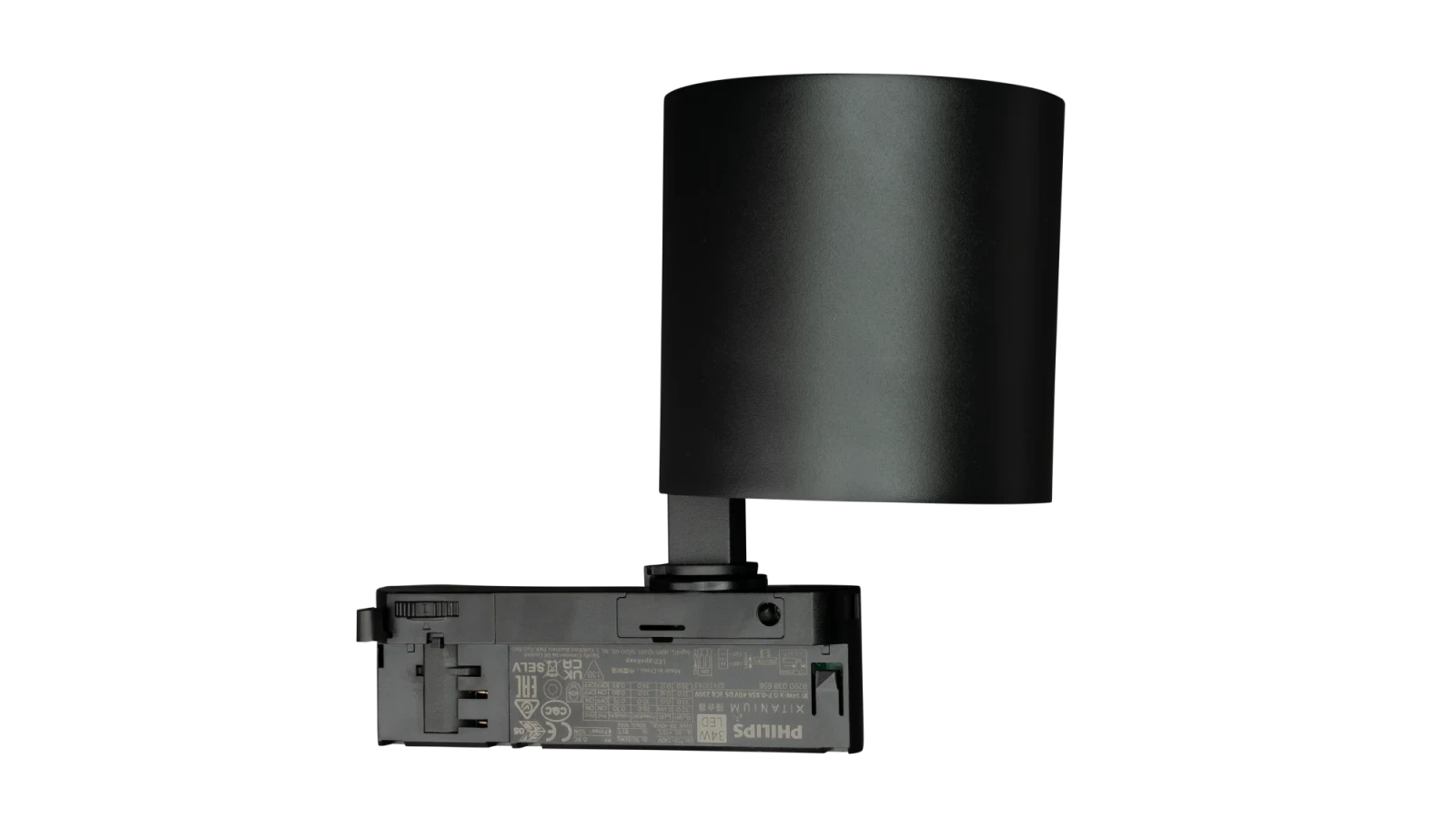 LED Trackspot, 35W, 3000K Warm Wit, Zwart