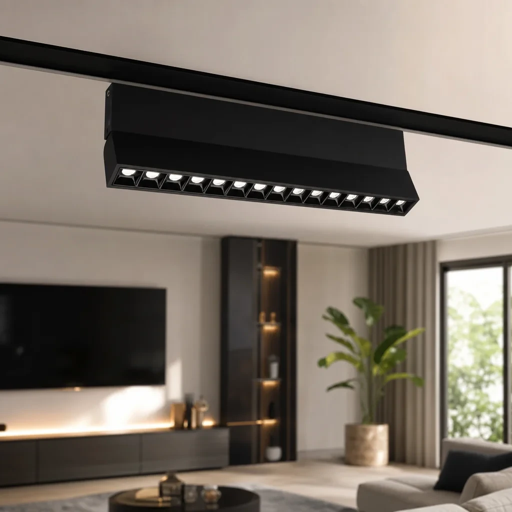 LED Trackspot, 22.5W, 3000K Warm Wit, Zwart