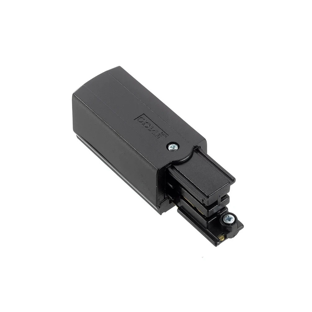 3-Fase Rails Voedingsconnector, Zwart