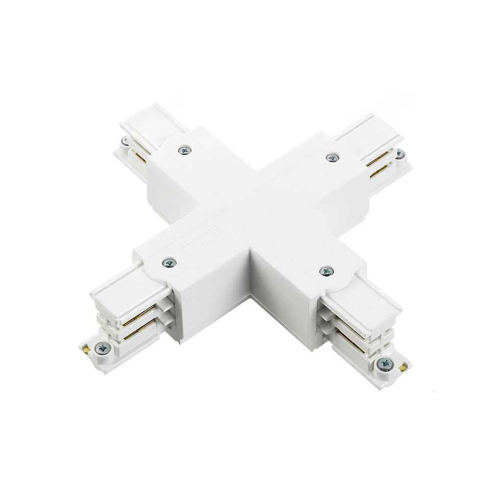 3-Fase Rails Kruisstuk, Wit