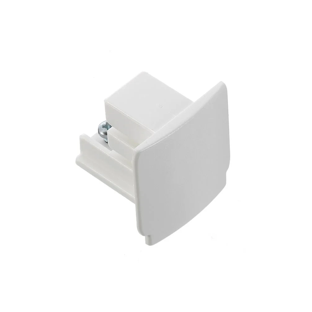 3-Fase Rails Eindkap, Wit