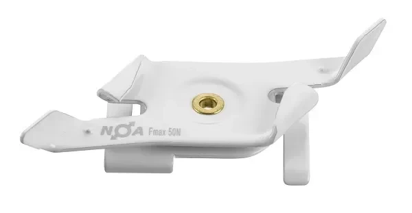 3-Fase Rails Ophangclip voor T-Profiel, Wit