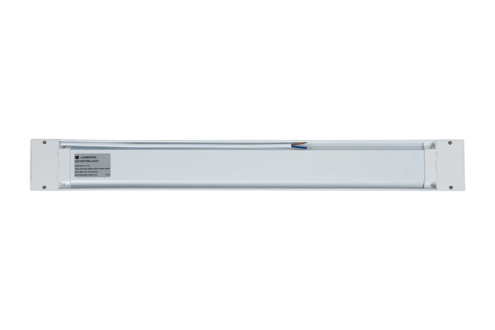 LED Batten, 60cm, 10W / 15W / 20W, 4CCT, 3000K/4000K/5000K/6500K, IP20, 120lm/W