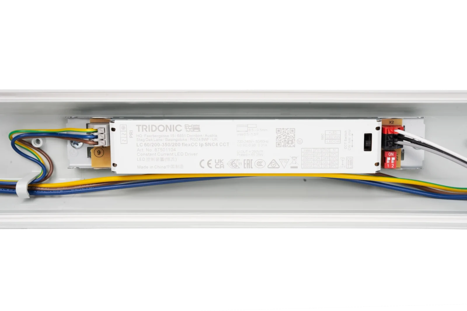 LED Waterdicht Armatuur Pro+, 150 cm, 55W, CCT, IP65, Noodunit