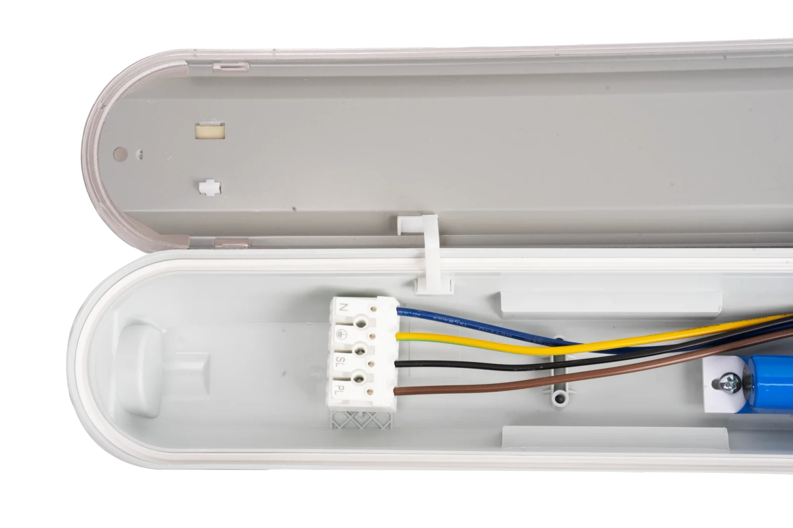 LED Waterdicht Armatuur Pro+, 150 cm, 55W, CCT, IP65, Noodunit