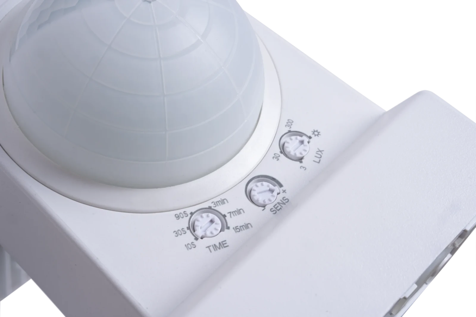 LED Breedstraler met Bewegingssensor, 30W, 4000K, IP65, Wit