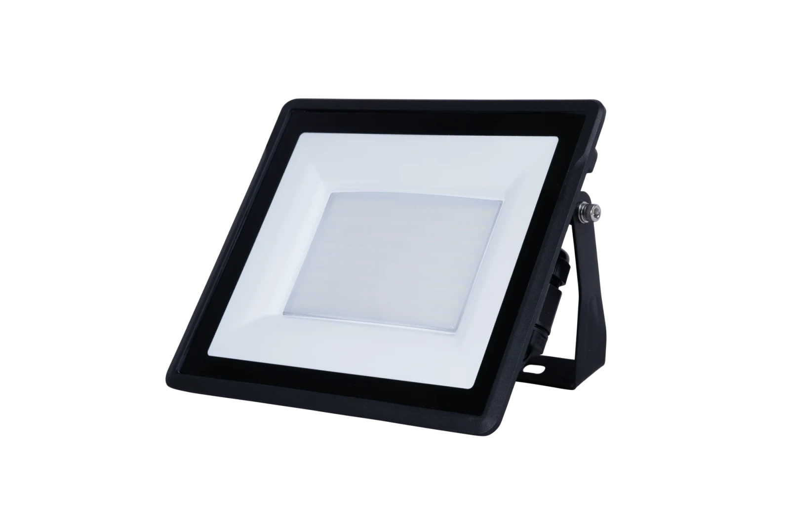 LED Breedstraler, 100W, 3000K, IP65, Zwart