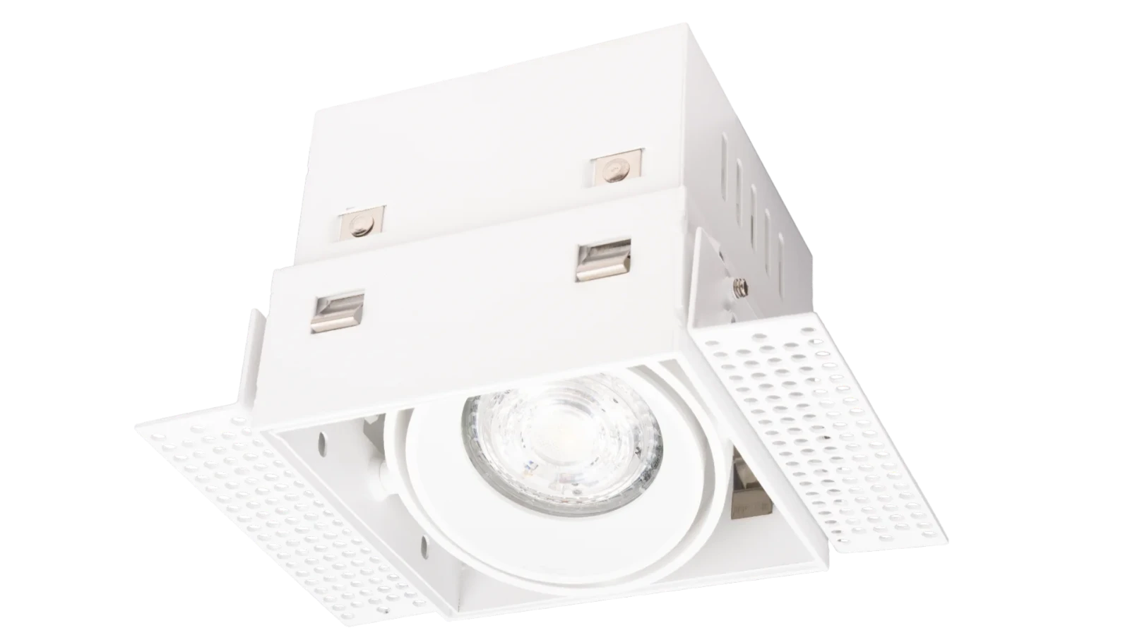 Inbouw Trimless Fitting, 1xGU10, Wit