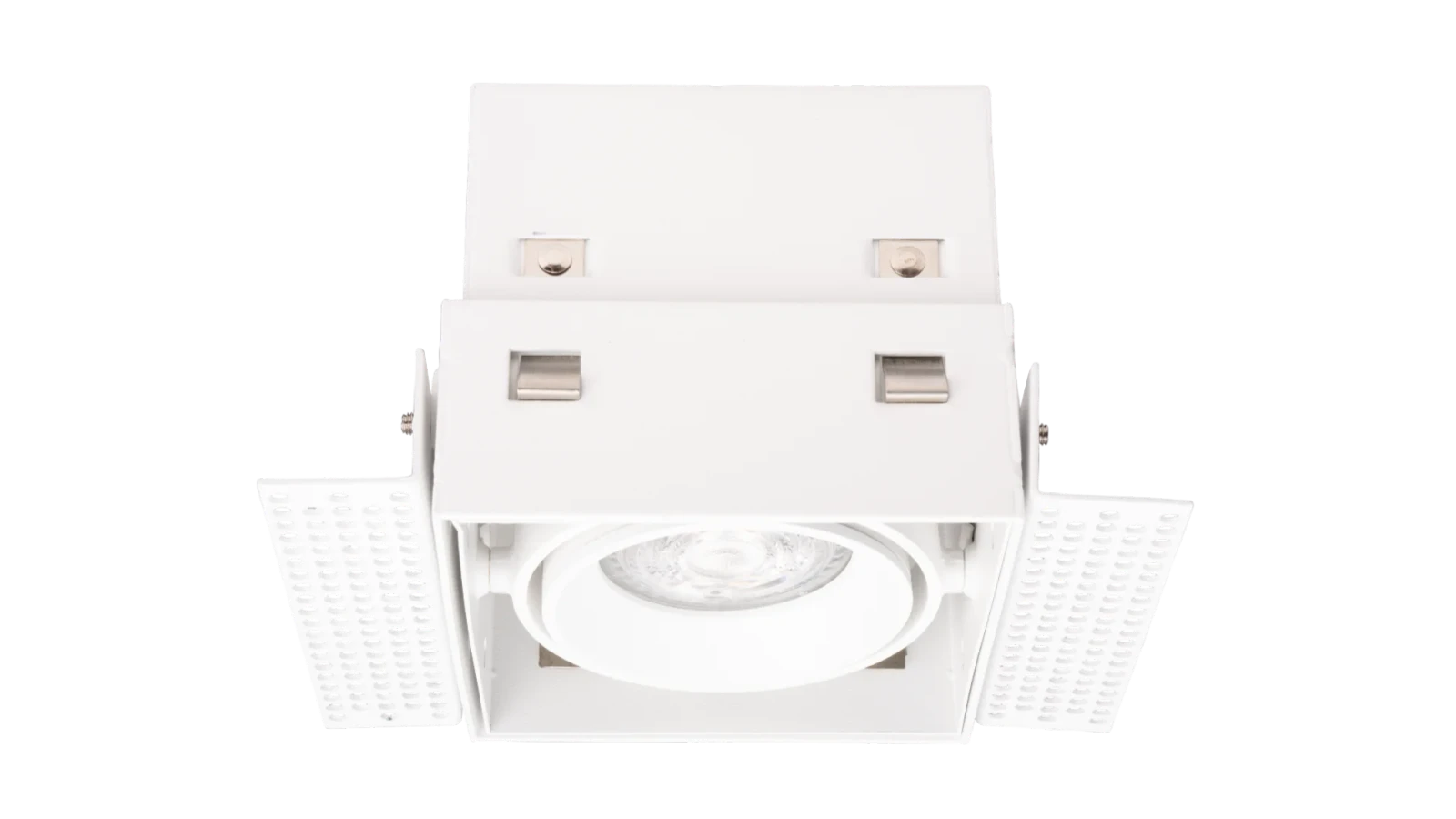 Inbouw Trimless Fitting, 1xGU10, Wit