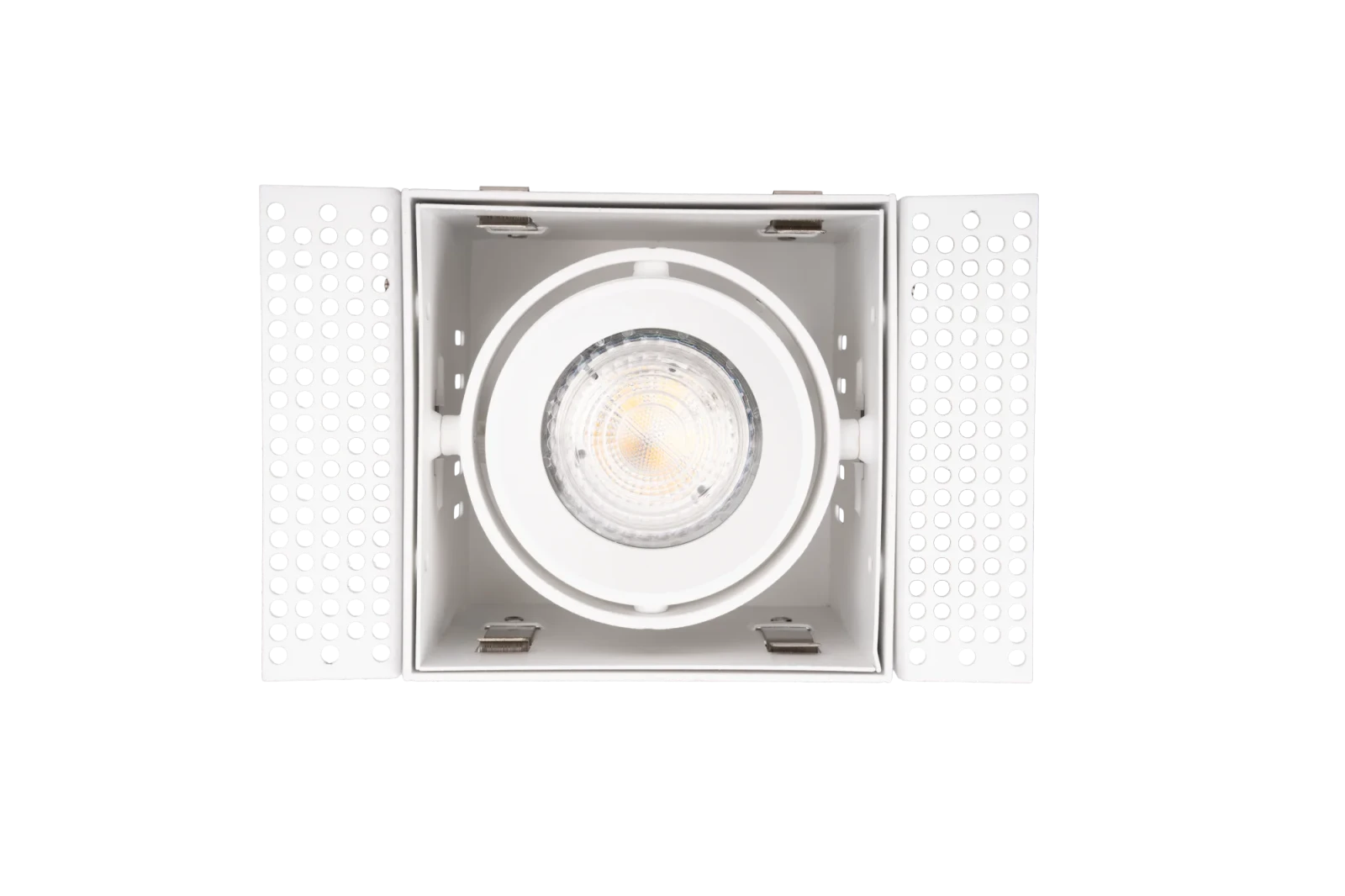 Inbouw Trimless Fitting, 1xGU10, Wit
