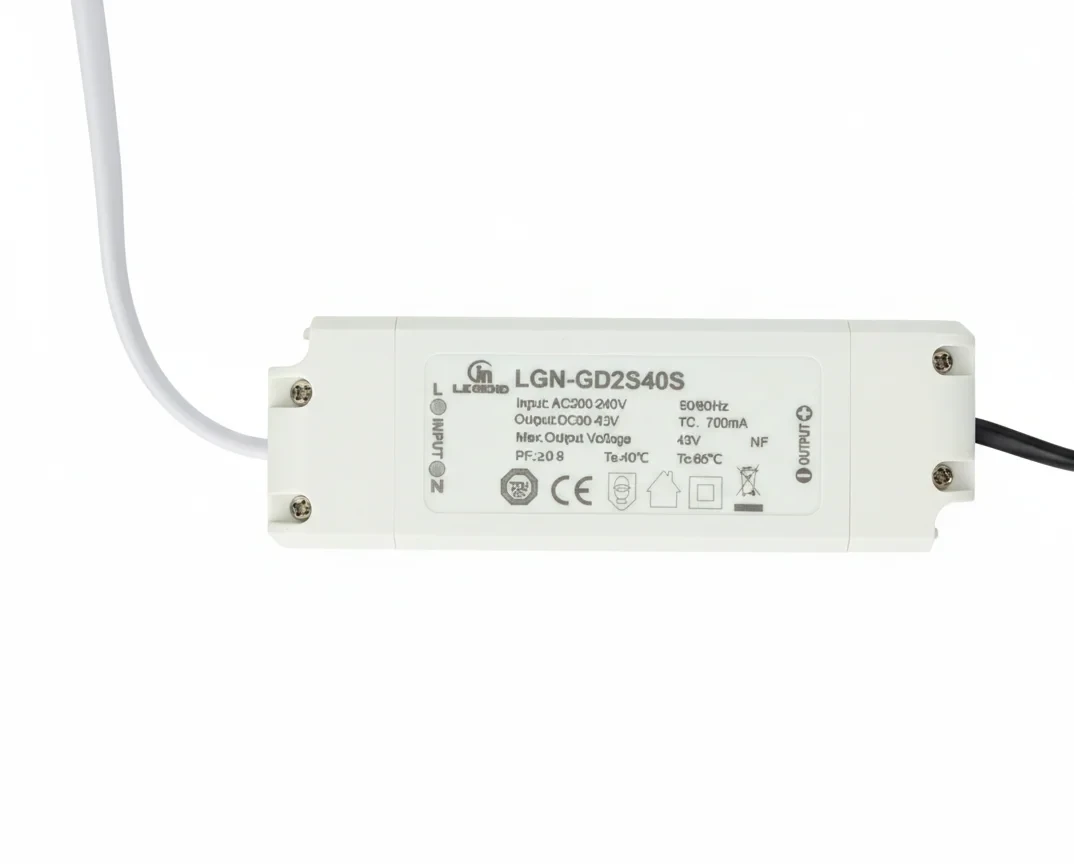 LED Inbouw Downlight, 1x30W, 3000K, Zwart