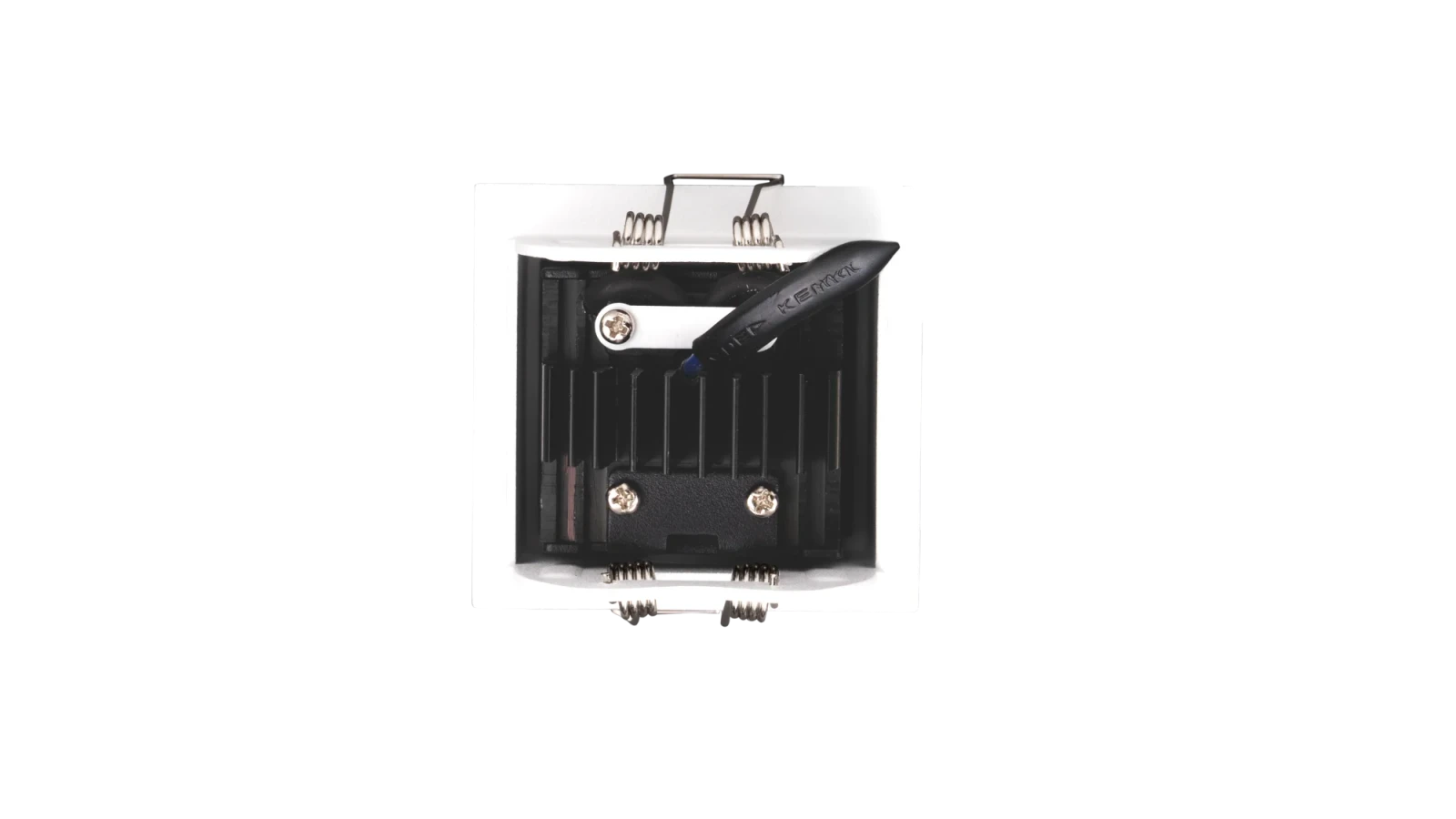 LED Inbouw Linear Downlight, 1x3W, 2700K, Wit
