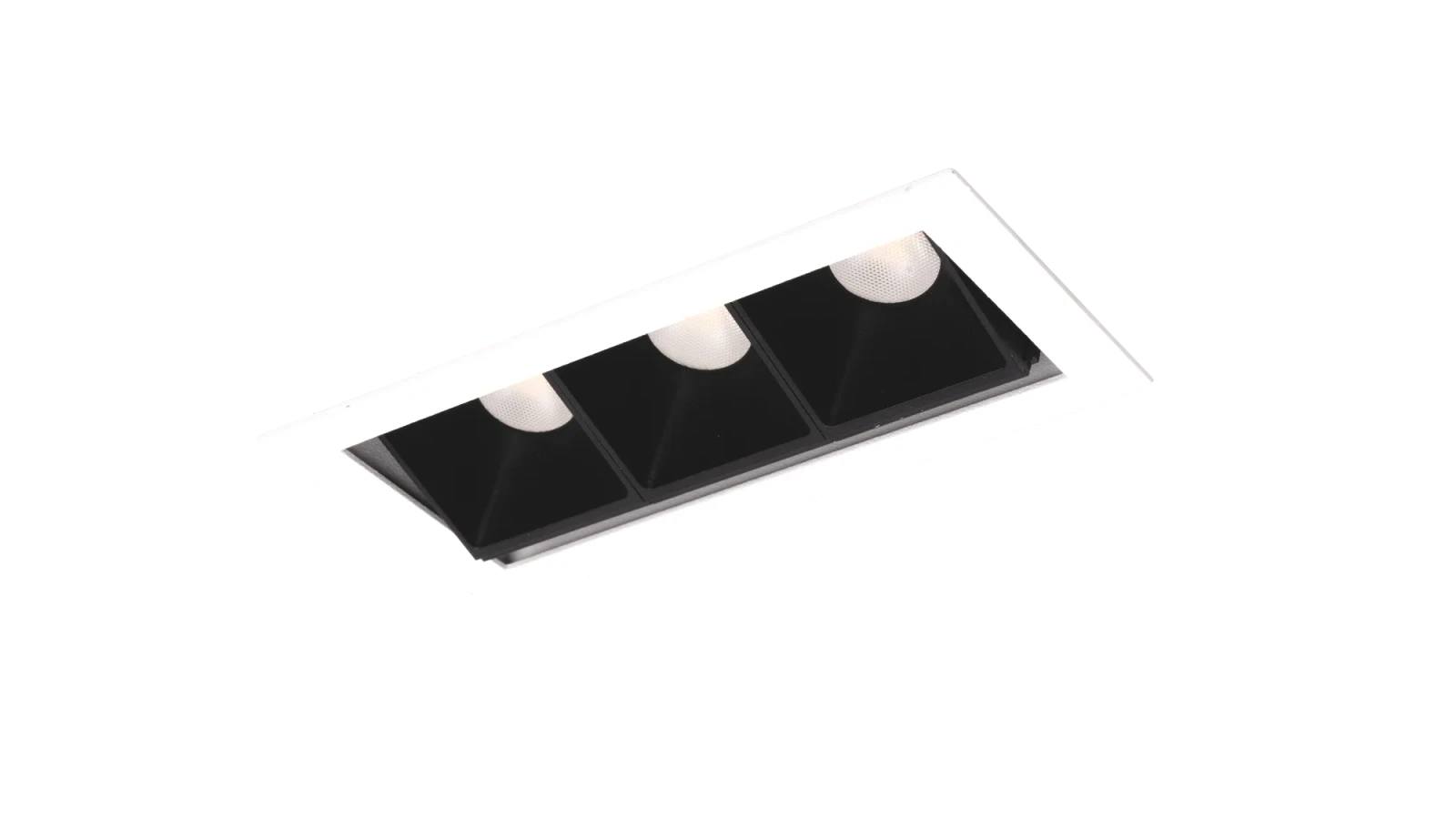 LED Inbouw Linear Downlight, 3x3W, 2700K, Wit