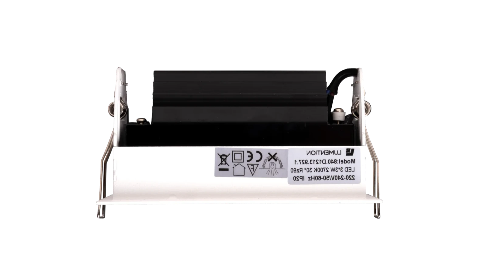 LED Inbouw Linear Downlight, 3x3W, 2700K, Wit